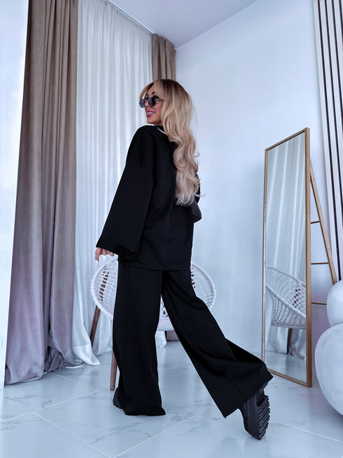 LARGE SIZE set "MANHATTAN" - BLACK